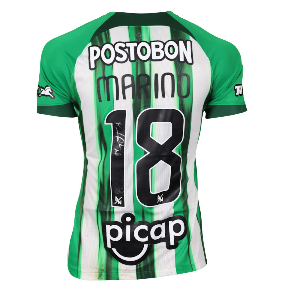 Marino Hinestroza Angulo Atlético Nacional shirt