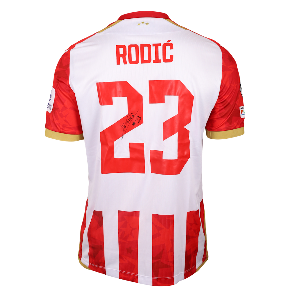 Milan Rodić FK Crvena zvezda shirt