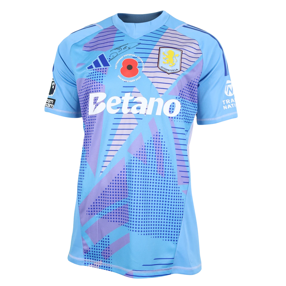 Damián Emiliano Martínez Aston Villa shirt