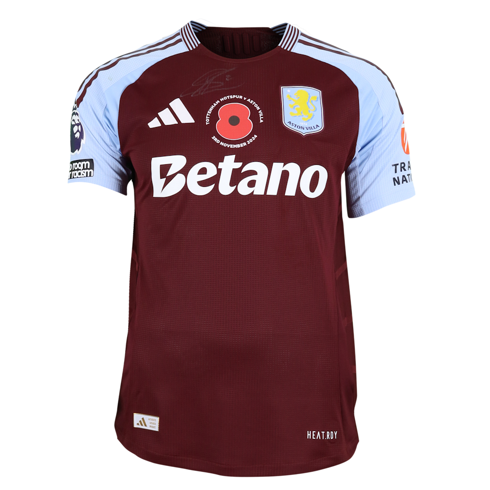 Matty Cash Aston Villa shirt