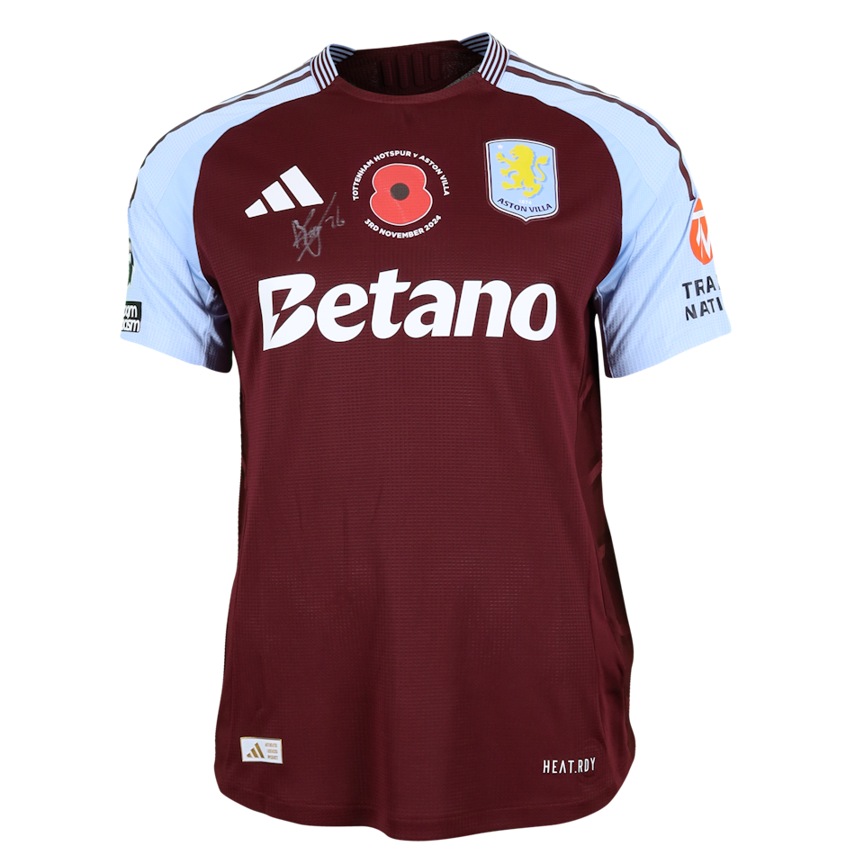 Lamar Bogarde Aston Villa shirt