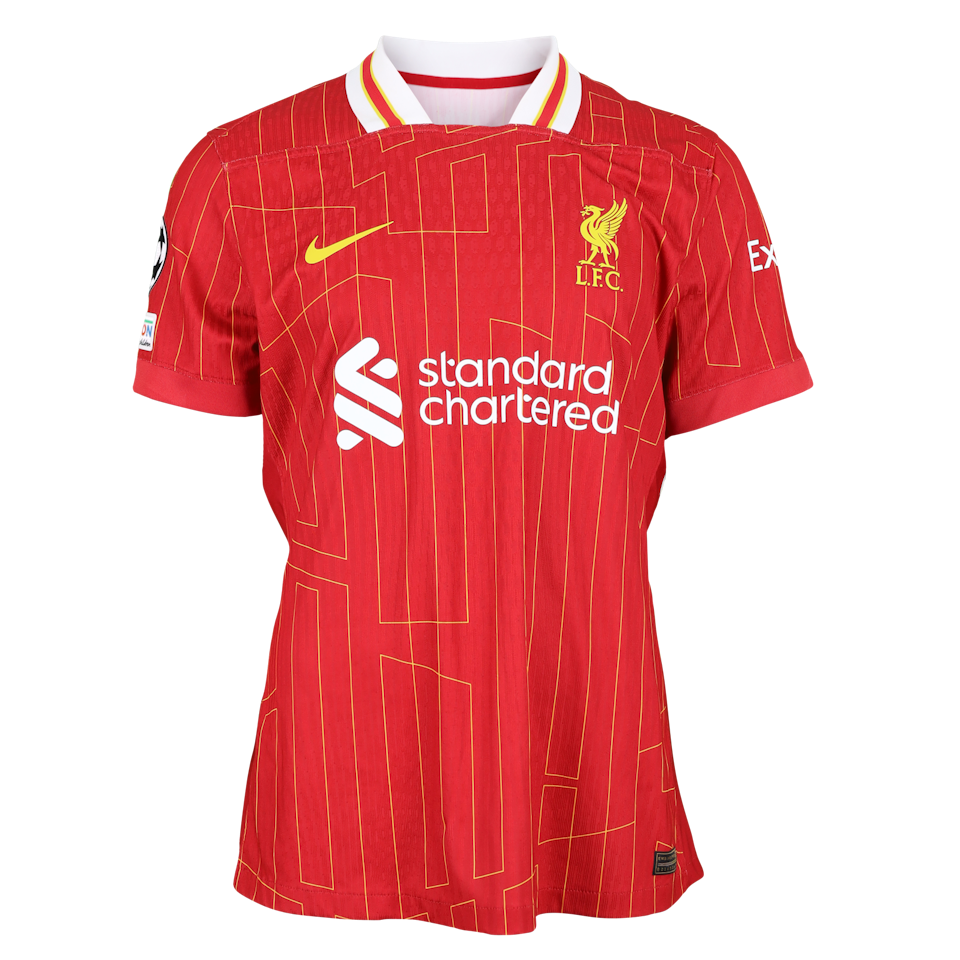 Virgil van Dijk Liverpool shirt