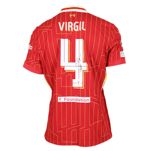 Virgil van Dijk Liverpool shirt