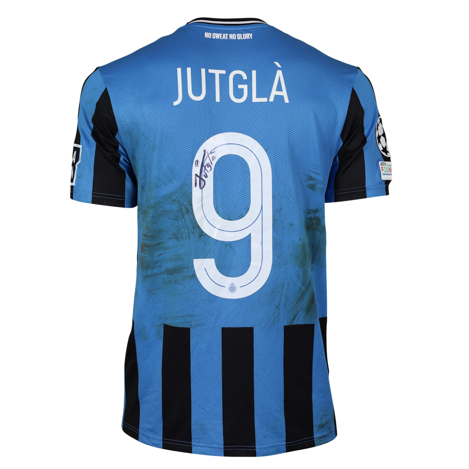 Ferran Jutglà Blanch Club Brugge shirt
