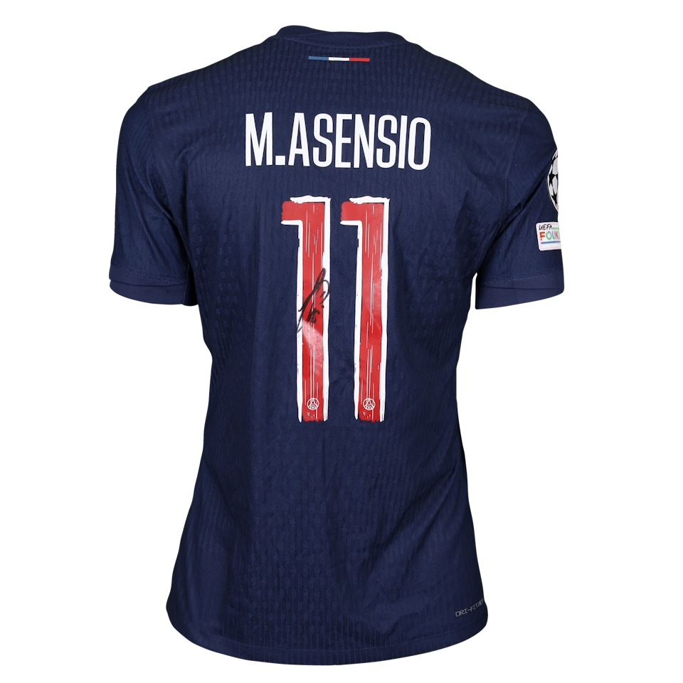Marco Asensio  Paris Saint-Germain shirt
