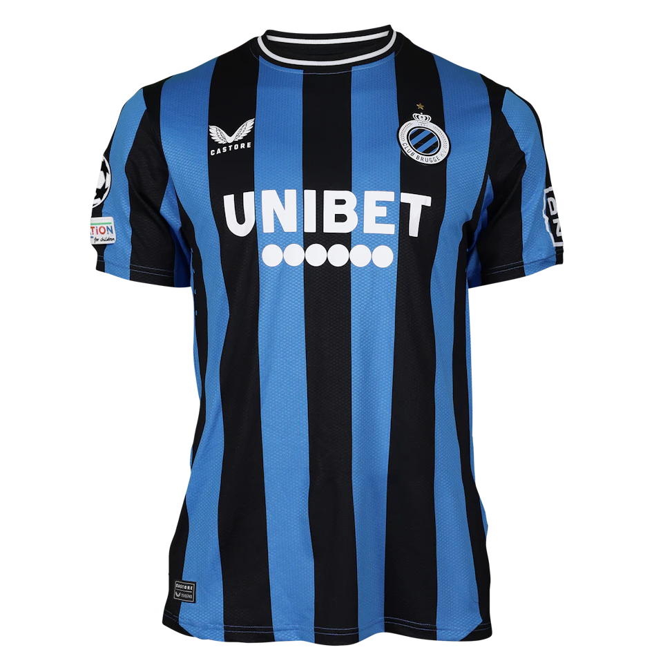 Club Brugge 팀의 Chemsdine Talbi 셔츠