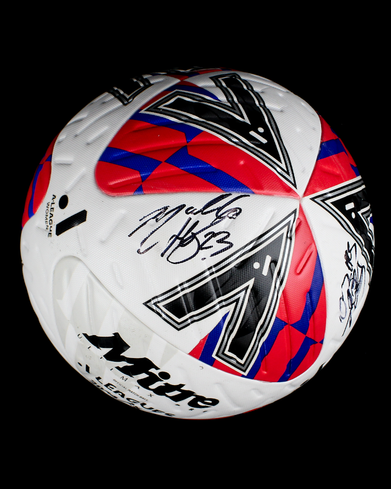 Canberra United Women vs Perth Glory Women | Signed match ball