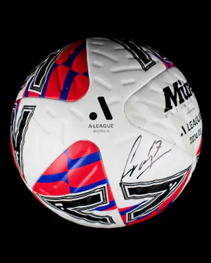 Newcastle Jets vs Central Coast Mariners | Signed match ball 