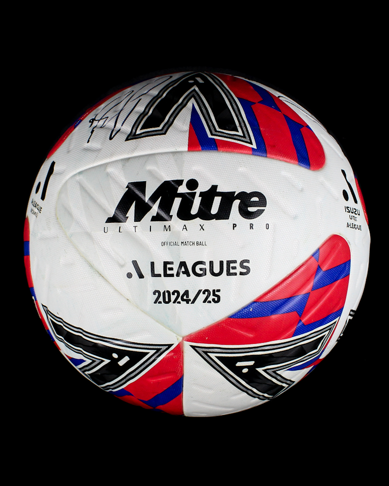 Newcastle Jets Women vs Western United Women | Signed match ball 