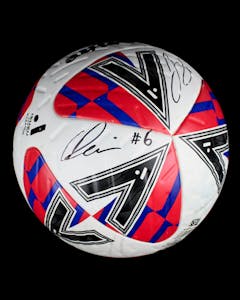 Newcastle Jets Women vs Western United Women | Signed match ball 