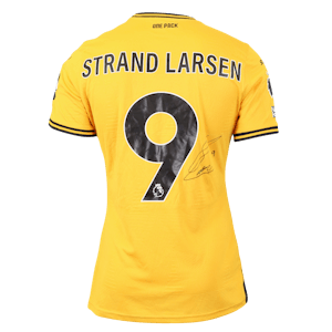 Wolverhampton Wanderers 팀의 Jørgen Strand Larsen 셔츠