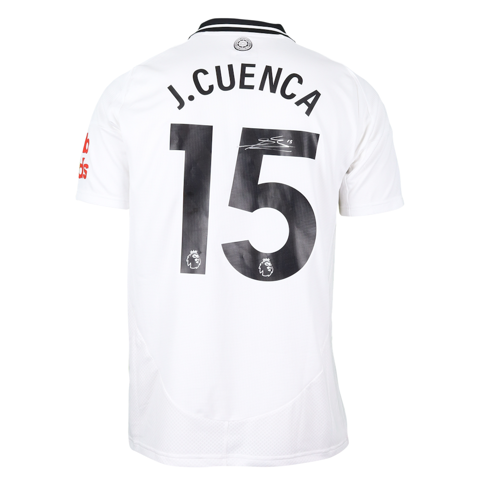 Fulham 팀의 Jorge Cuenca Barreno 셔츠