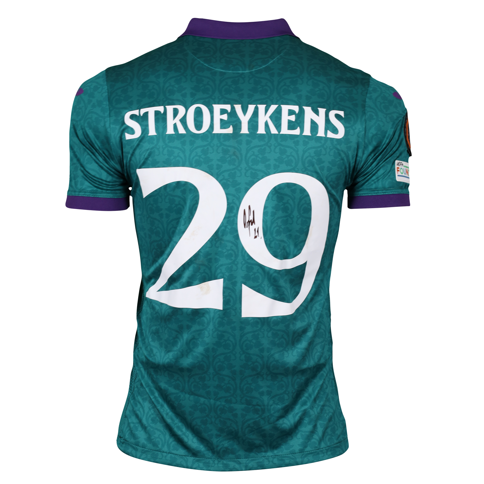 Mario Stroeykens RSC Anderlecht shirt