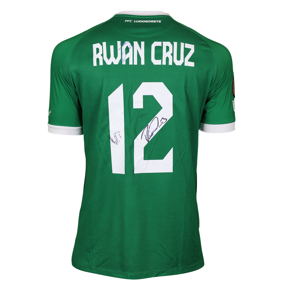 来自Ludogorets的Rwan Philipe Rodrigues de Souza Cruz球衣