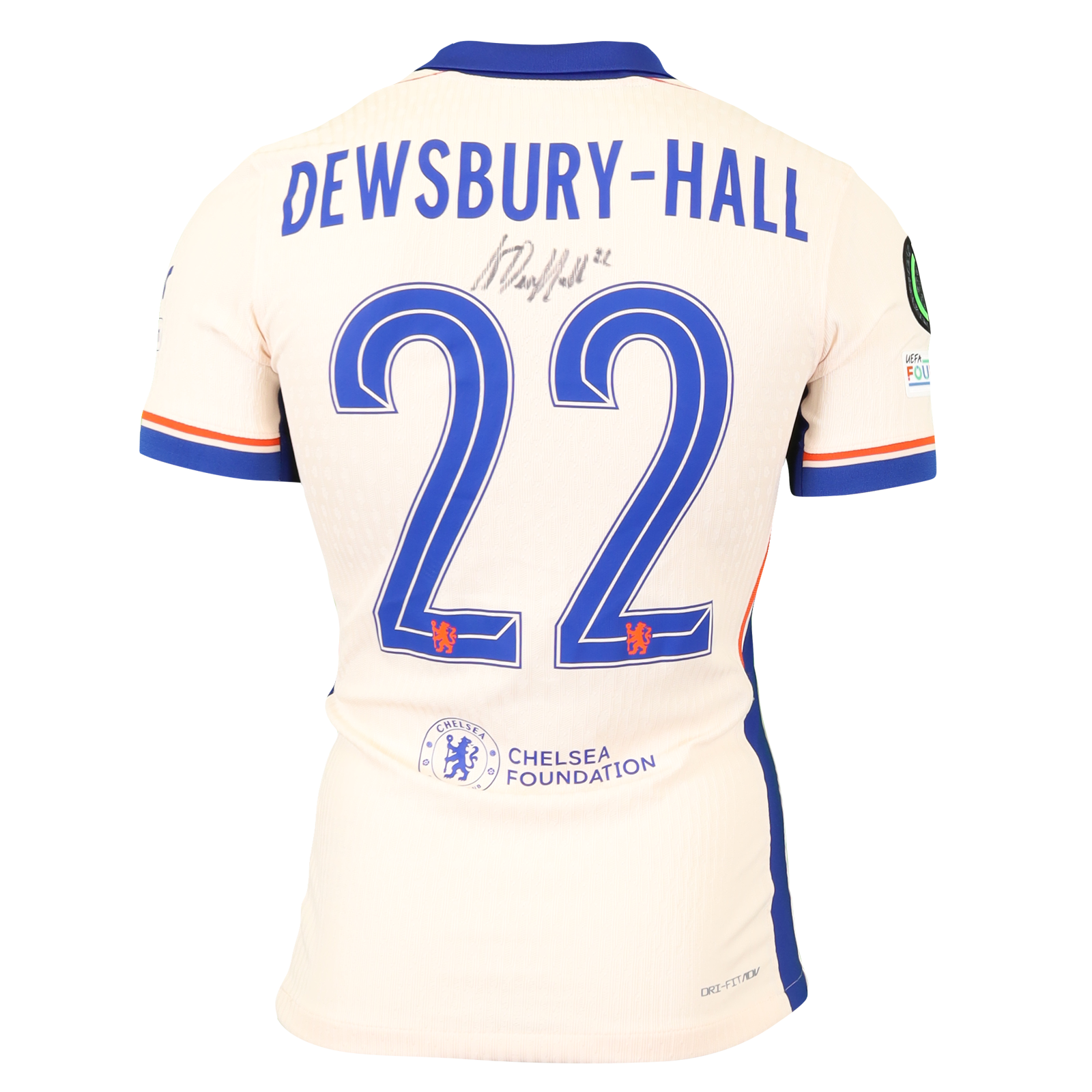 Kiernan Dewsbury-Hall | Heidenheim - Chelsea | MatchWornShirt