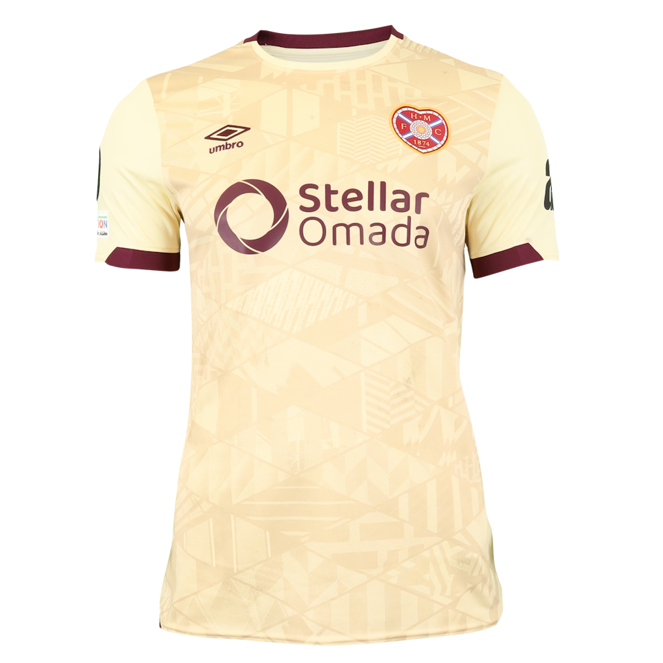 Malachi Boateng Heart of Midlothian shirt