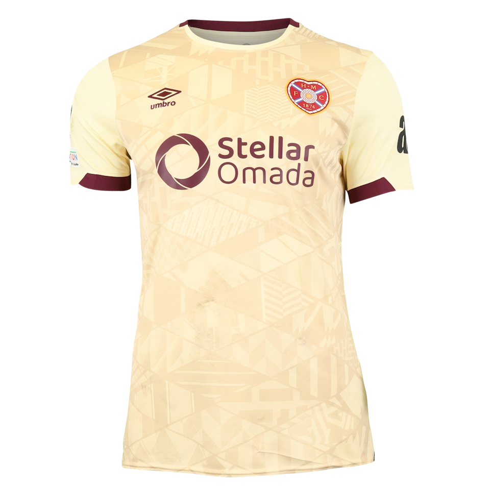 James Penrice Heart of Midlothian shirt