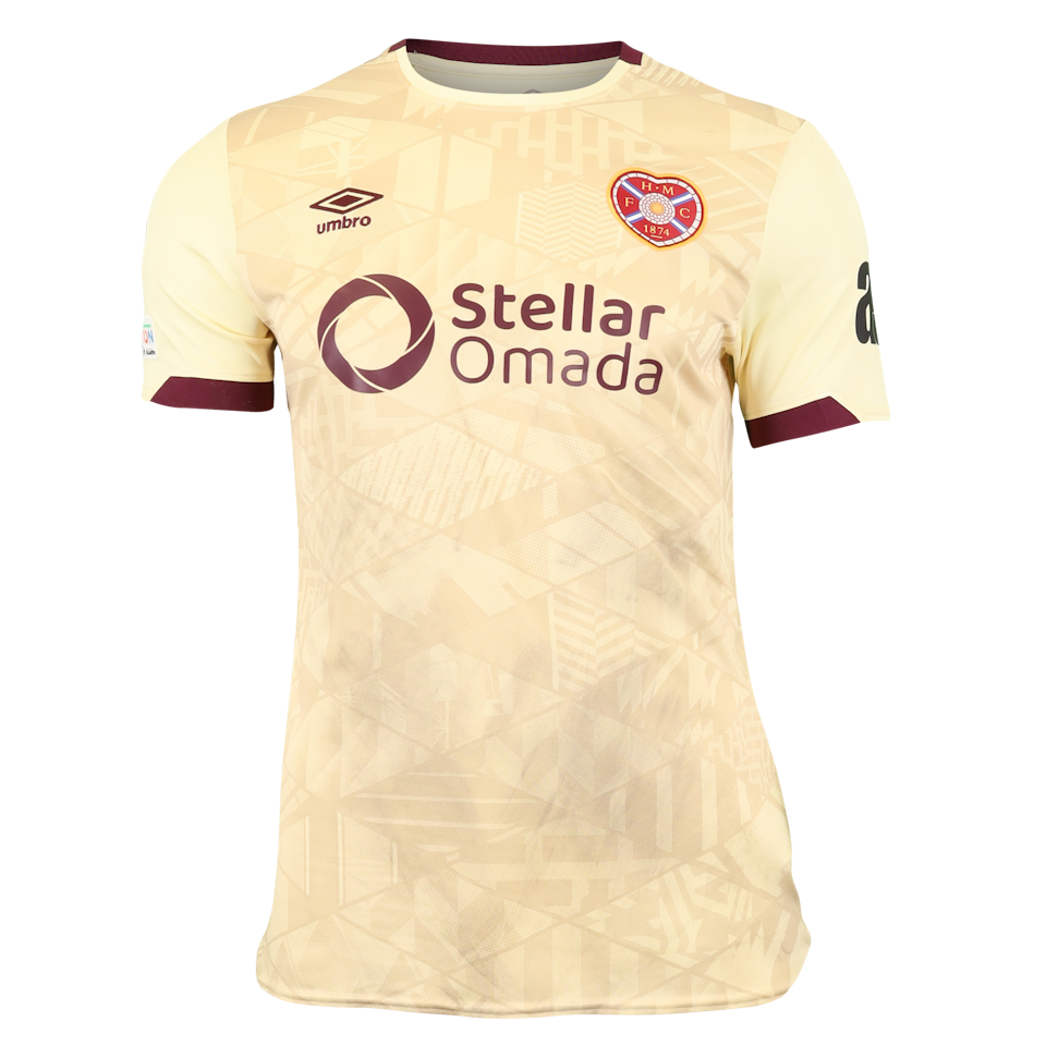 Adam Forrester Heart of Midlothian jersey