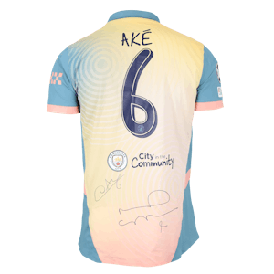 Nathan Ake & Noel Gallagher | Signed Shirt 