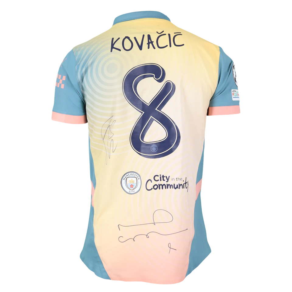 Mateo Kovacic & Noel Gallagher | Signed Shirt