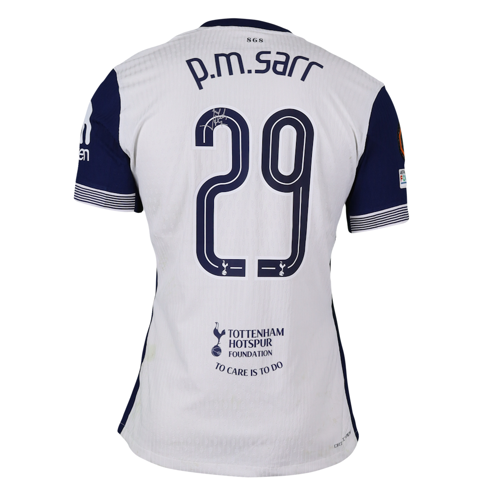 Pape Matar Sarr Tottenham Hotspur shirt