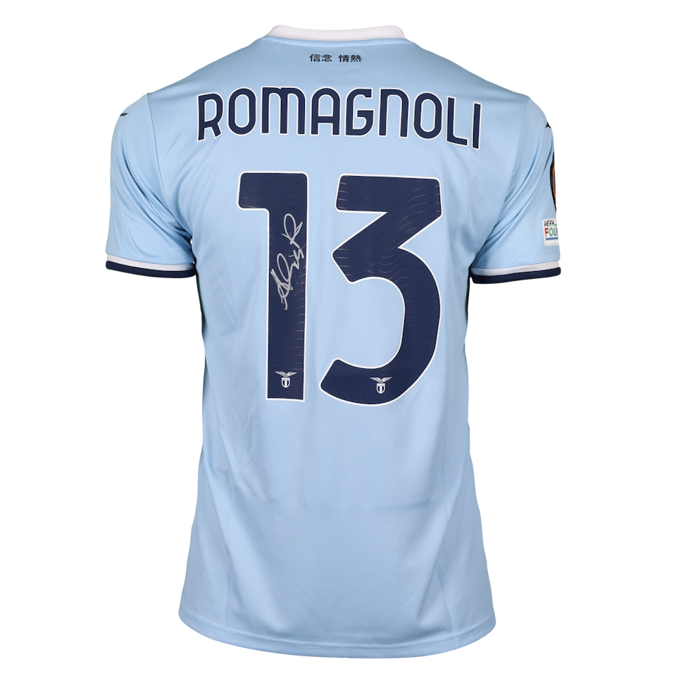 Lazio-Trikot von Alessio Romagnoli