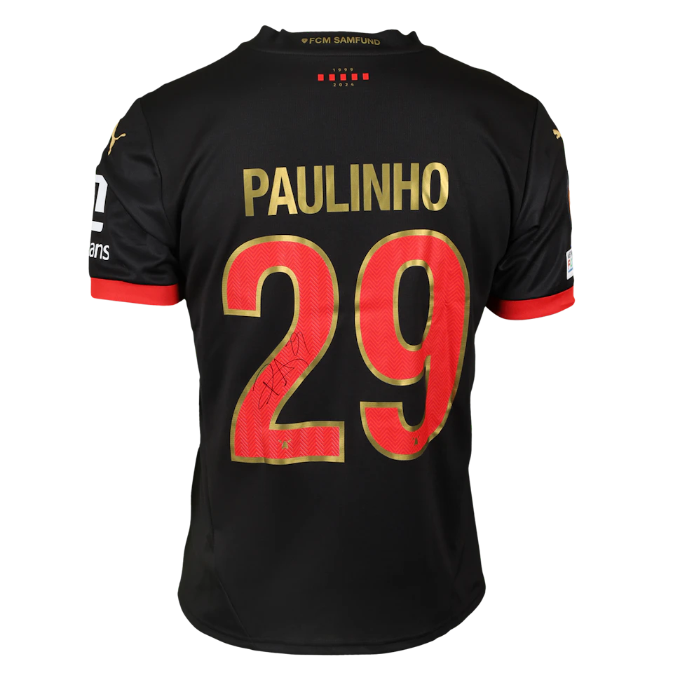 来自FC Midtjylland的Paulinho da Silva球衣