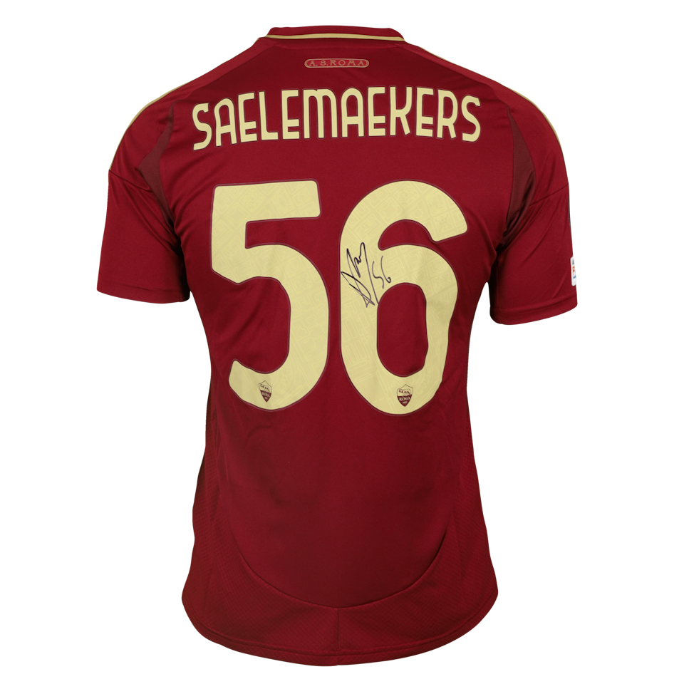 Alexis Saelemaekers AS Roma shirt