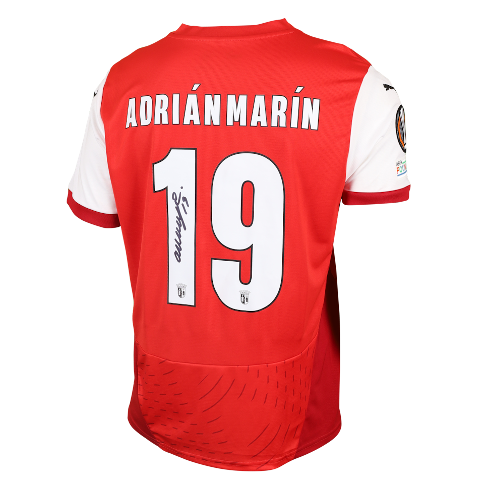 Adrián Marín Gómez SC Braga jersey