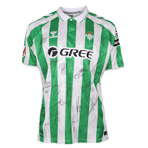 Real Betis - Squad Signed Shirt - 2024/25 - Home - 1