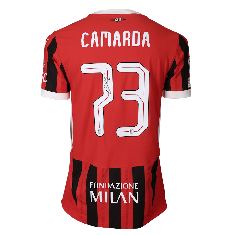 Francesco Camarda AC Milan shirt