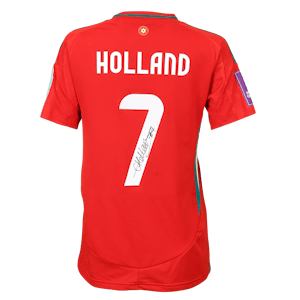 Ceri Holland Wales W shirt