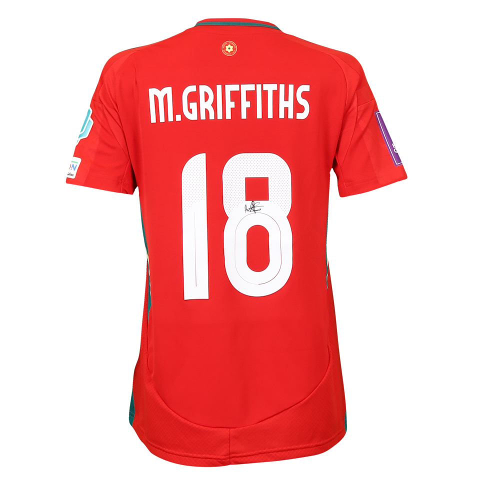 Wales W 팀의 Mared Griffiths 셔츠