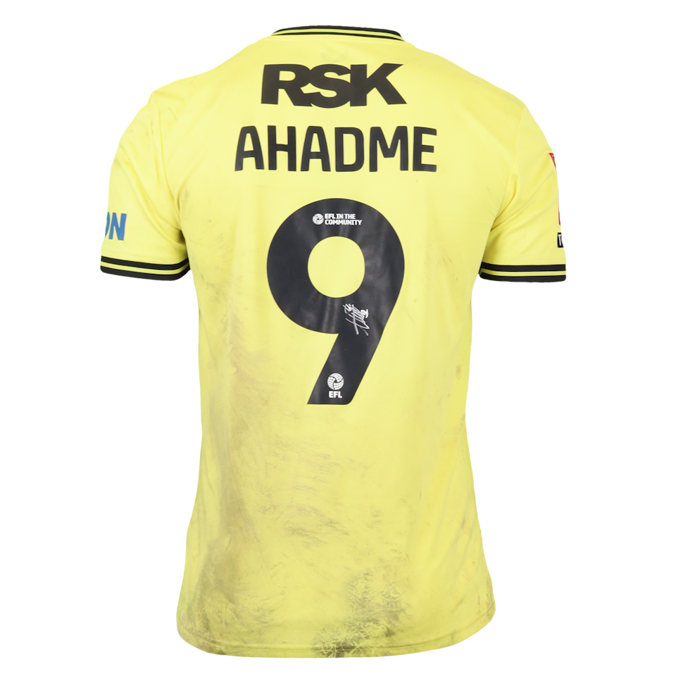 Gassan Ahadme Charlton Athletic shirt