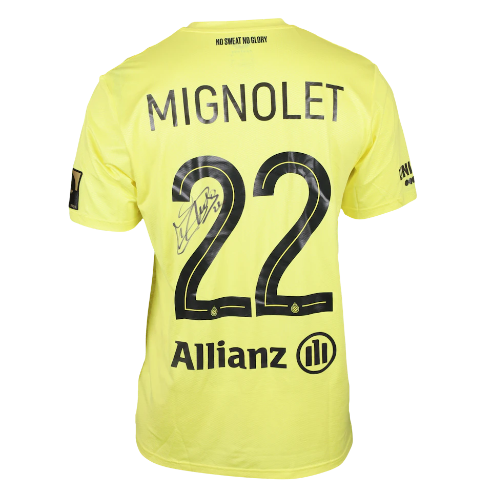 Simon Mignolet Club Brugge shirt