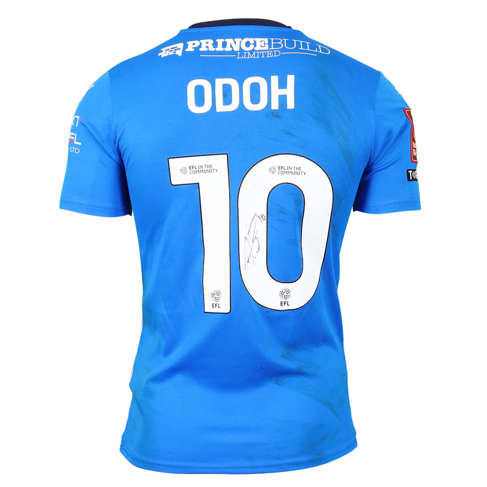 Abraham Odoh Peterborough United shirt