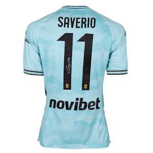 Maillot de Javier Enrique Delgado Saverio (Aris)