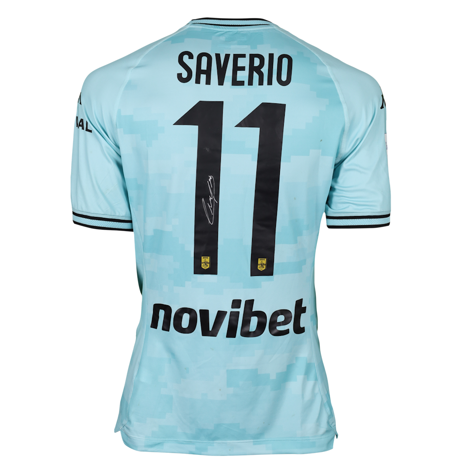 Maillot de Javier Enrique Delgado Saverio (Aris)