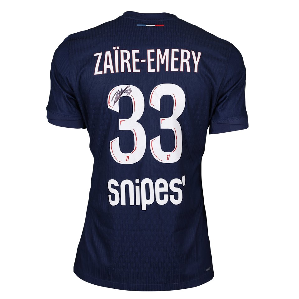Warren Zaire Emery Paris Saint-Germain shirt