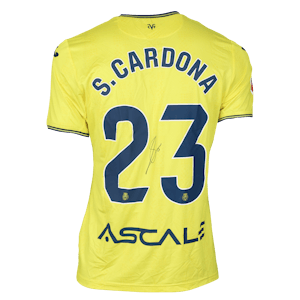 Camisa de Sergi Cardona Bermúdez Villarreal CF