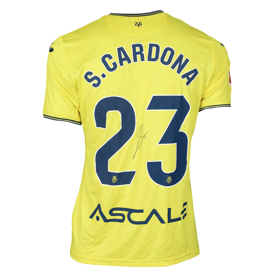 Camisa de Sergi Cardona Bermúdez Villarreal CF