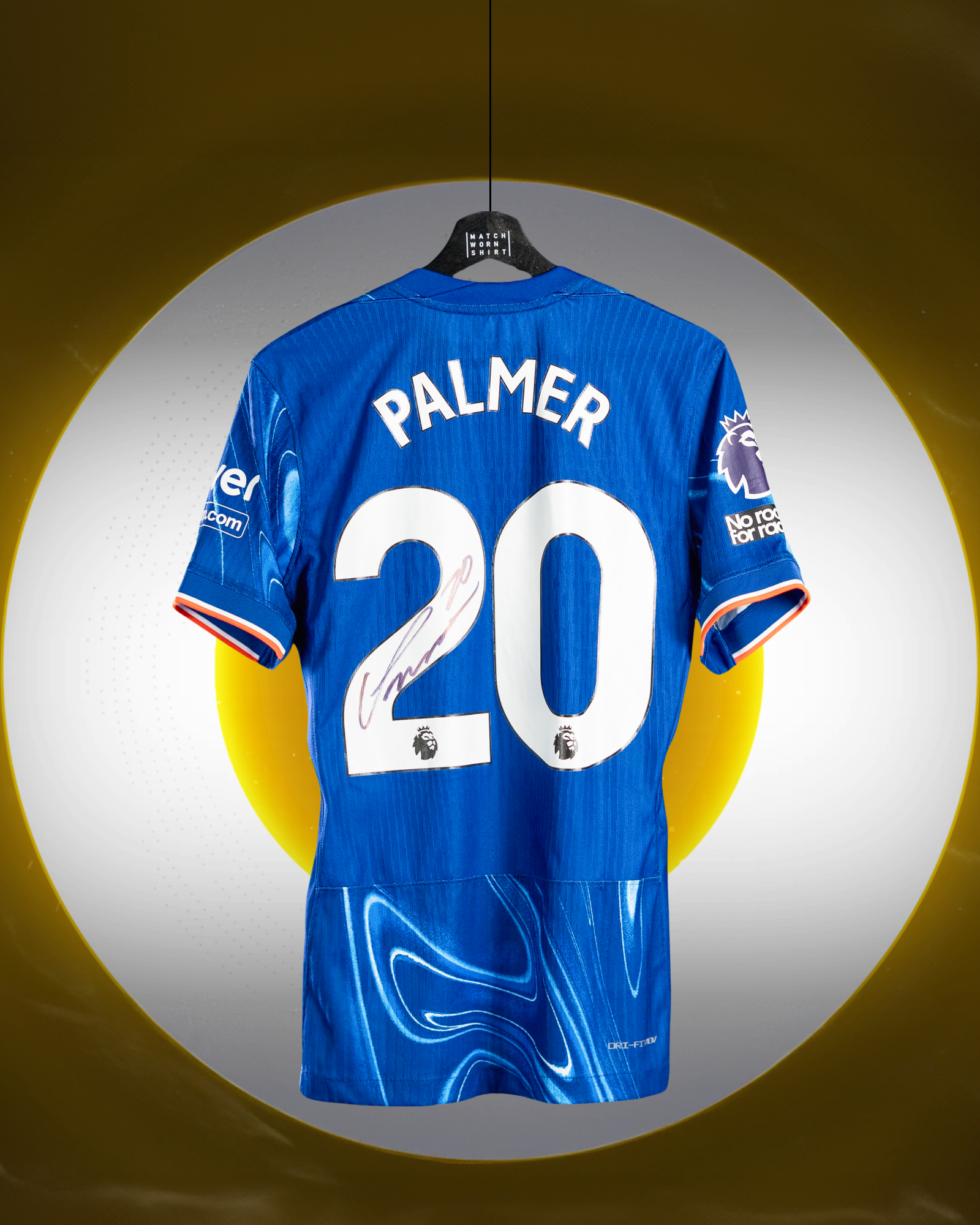 Cole Palmer | Chelsea | Chelsea - Aston Villa | MatchWornShirt