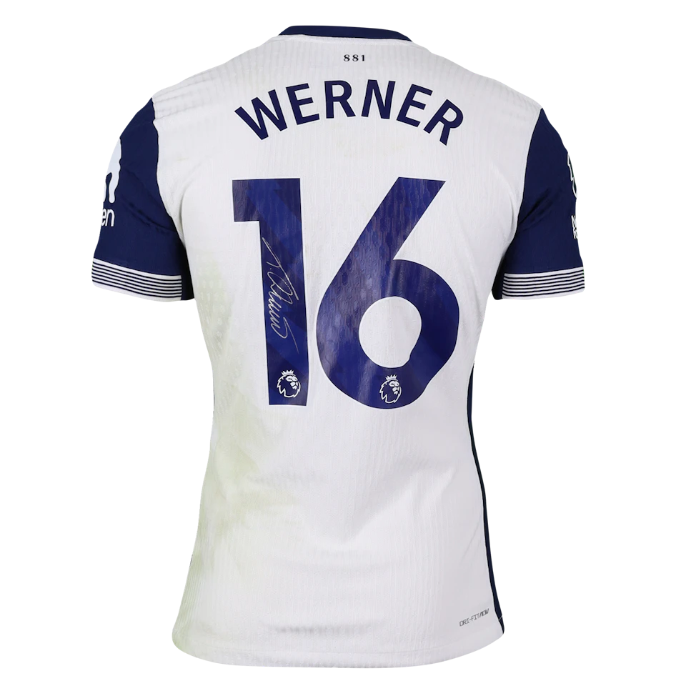 来自Tottenham Hotspur的Timo Werner球衣