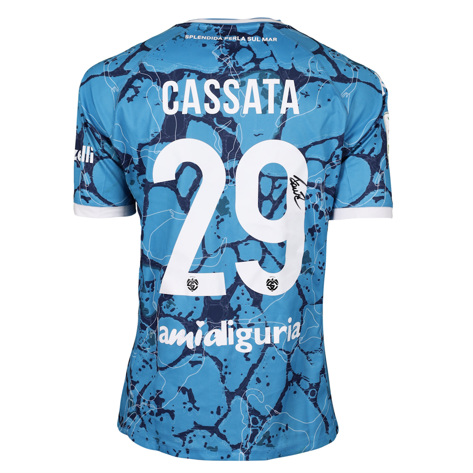 Francesco Cassata Spezia Calcio shirt