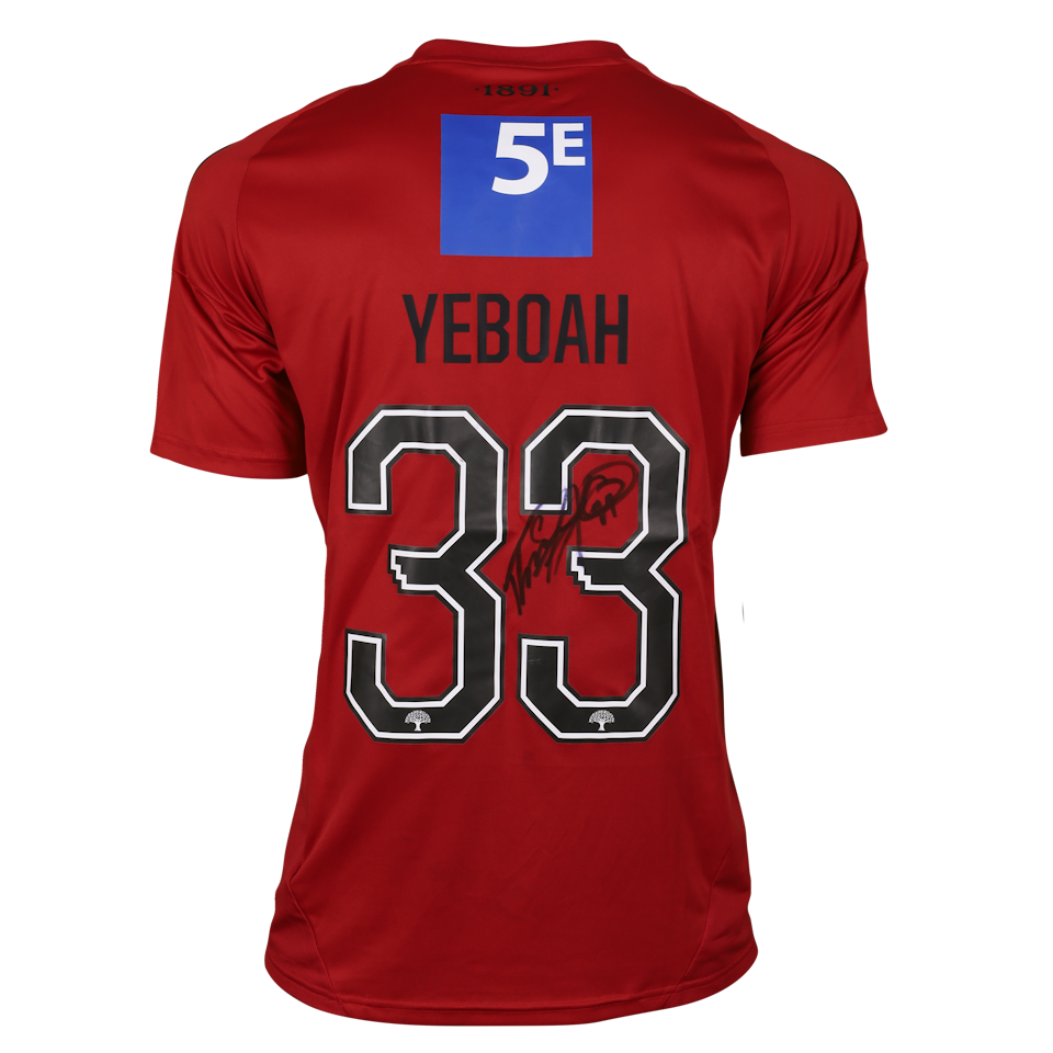 Emmanuel Damoah Yeboah Vejle Boldklub shirt