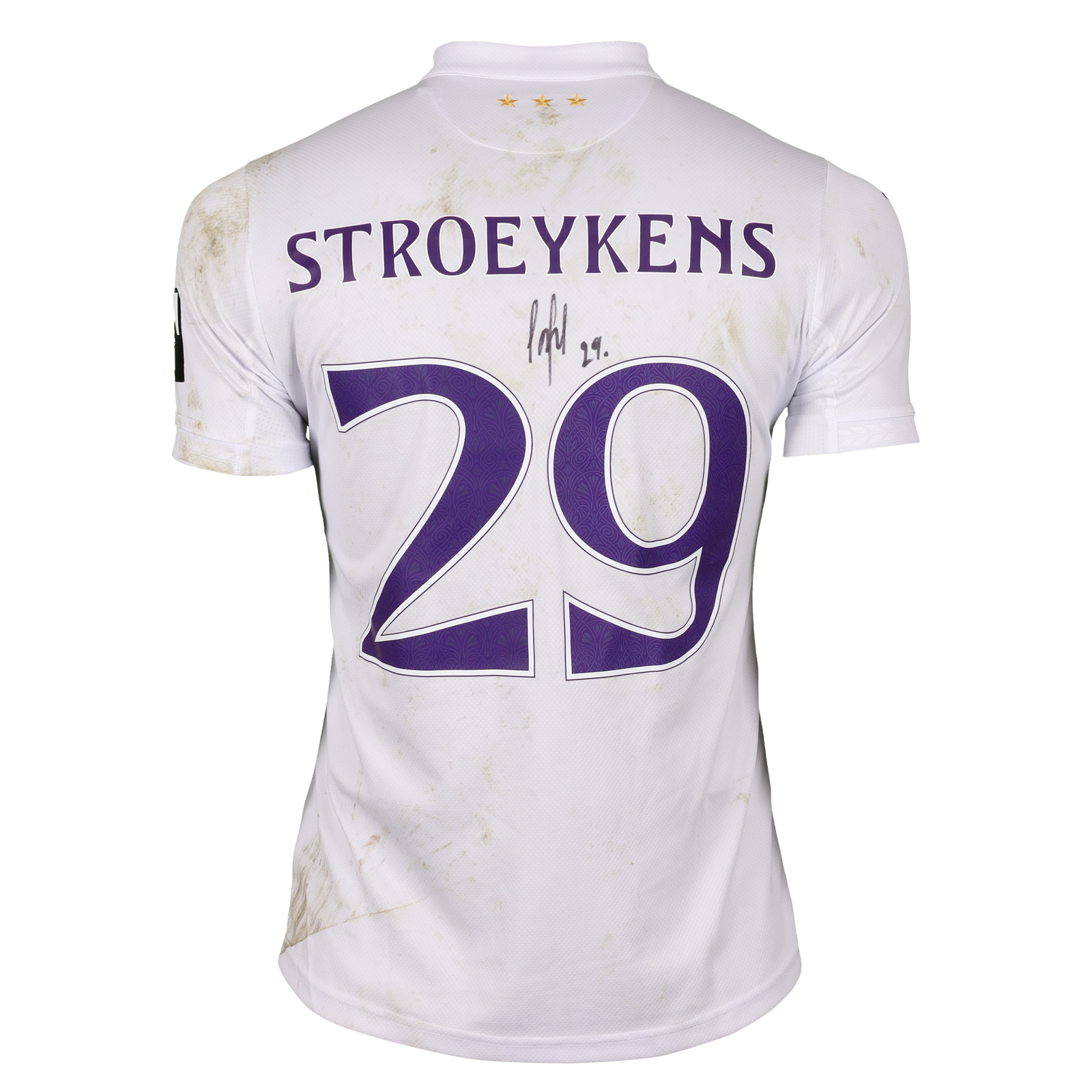 Mario Stroeykens RSC Anderlecht shirt