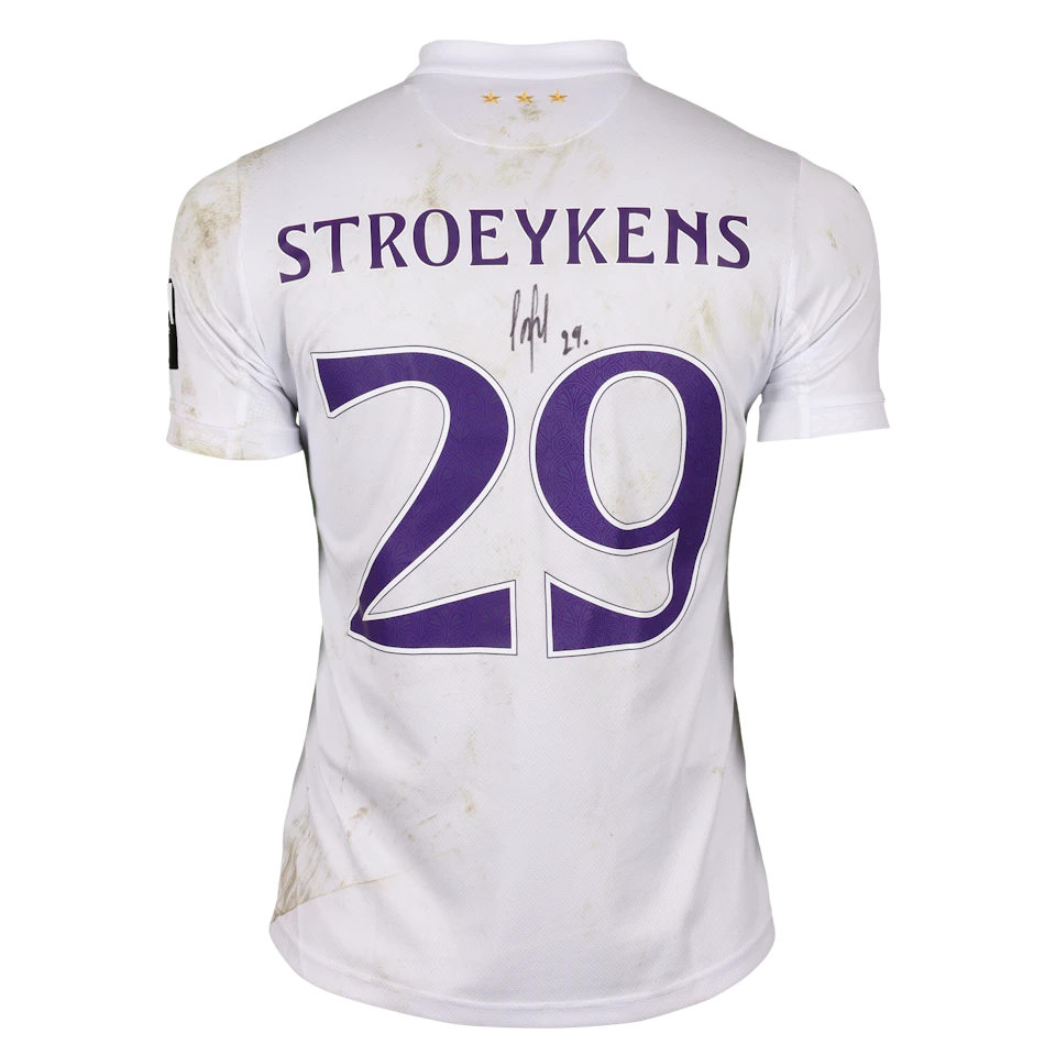 Mario Stroeykens RSC Anderlecht shirt