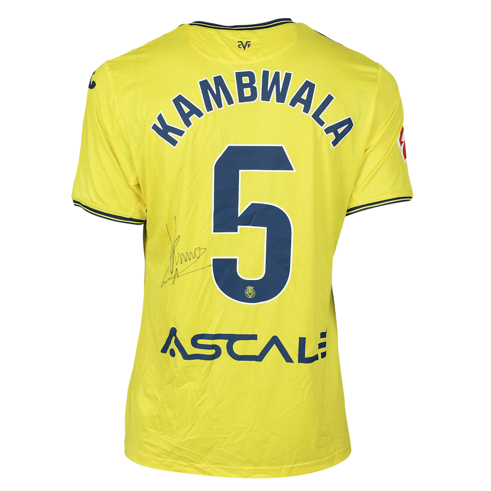 Willy Kambwala Villarreal CF shirt