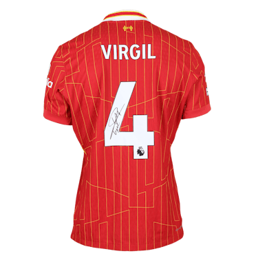 Virgil van Dijk Liverpool shirt