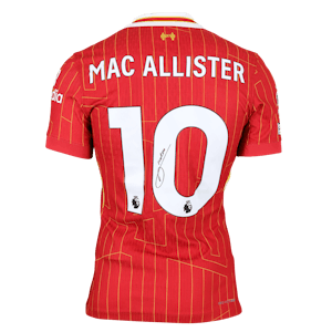 Alexis Mac Allister Liverpool shirt